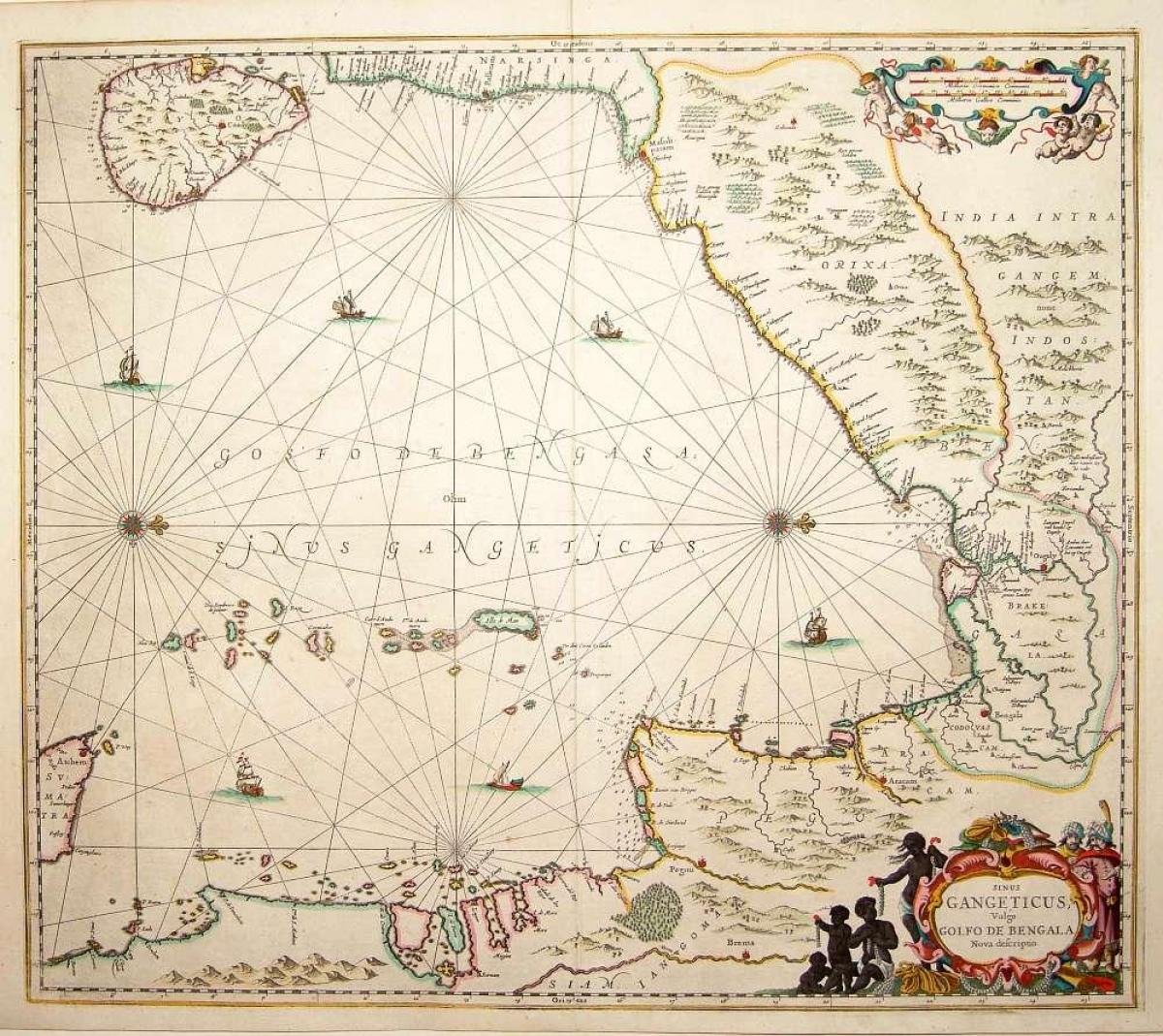 древна Шри-Ланка карта