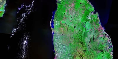 Карта на геоложка карта на Шри Ланка