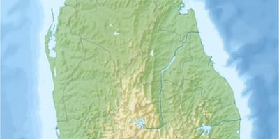 Карта На Земята Картата На Шри Ланка