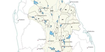 Карта на танкове в Шри Ланка