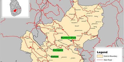 Карта riverston Шри Ланка